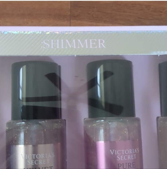 New Victoria Secret Body Fragrance Shimmer Mists Gift Set - Picture 3 of 6